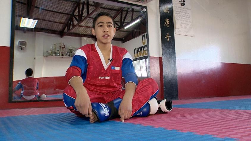 [VIDEO] #LaBuenaNoticia: La lucha de Martín por llegar al mundial de Kick boxing