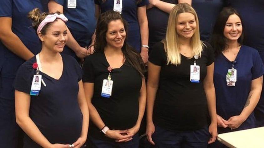El curioso caso de las 16 enfermeras embarazadas al mismo tiempo en un hospital de Arizona