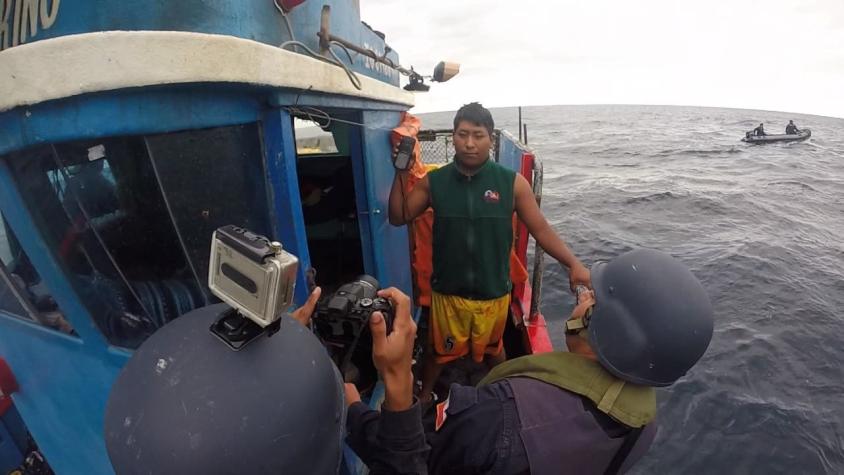 [VIDEO] La policía del mar: Aumentan capturas de pesca ilegal
