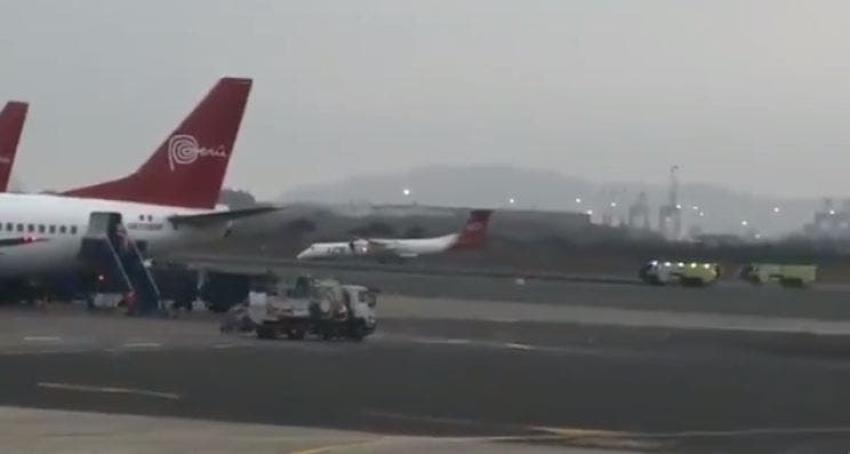 [VIDEO] Avión comercial aterriza de emergencia en aeropuerto de Lima