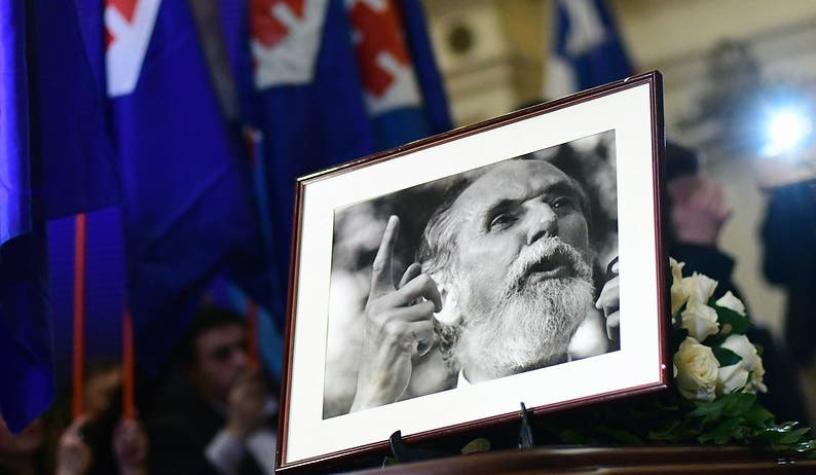 [FOTOS] Figuras del mundo político despiden a Andrés Aylwin en la sede del Congreso en Santiago