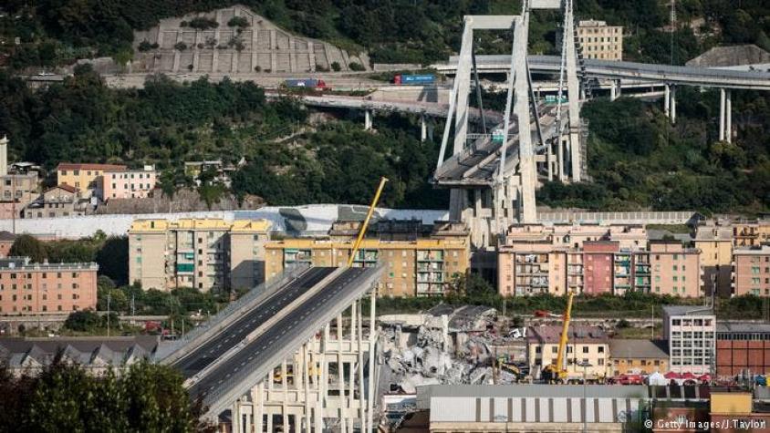 Expertos aconsejan demoler urgentemente el puente de Génova