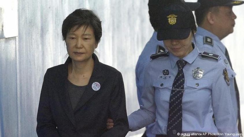 Elevan a 25 años de condena a expresidenta surcoreana por caso de corrupción