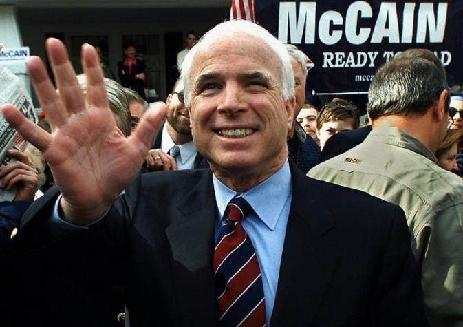 Fallece senador y ex candidato a la presidencia de Estados Unidos, John McCain