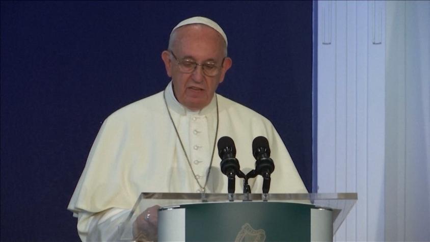 [VIDEO] El complicado viaje del Papa Francisco a Irlanda