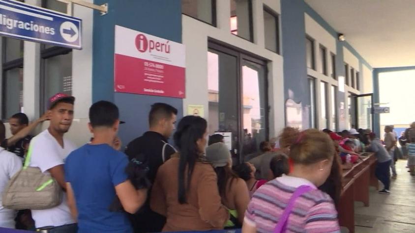 [VIDEO] Perú exige pasaporte a venezolanos