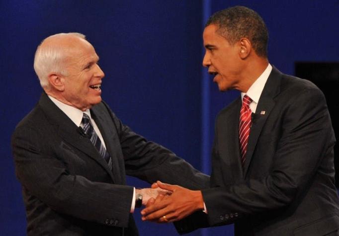 Ex Presidente Obama reacciona a muerte de John McCain