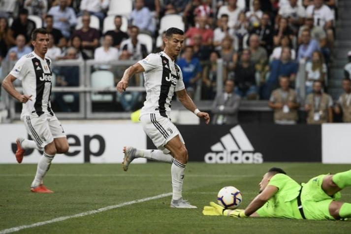 [VIDEO] El increíble fallo de Cristiano Ronaldo  en la Juventus que dio la vuelta al mundo