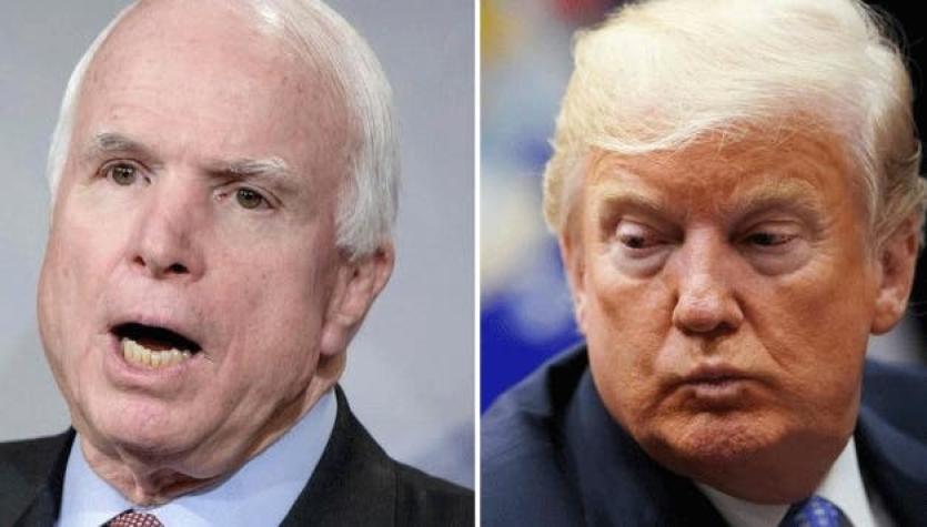 John McCain: 5 de sus notorios enfrentamientos con Donald Trump (pese a ser republicanos ambos)