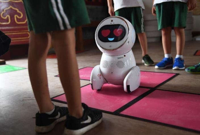 [FOTOS] Los robots llegan a las escuelas infantiles de China