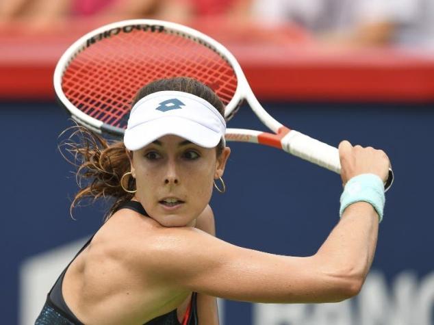 [VIDEO] Lío en el US Open: Mujer tenista fue sancionada por quitarse la camiseta