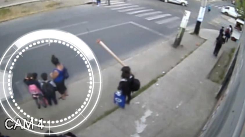 [VIDEO] A dos años del día en que un niño de 7 años perdió un ojo por "bala loca" en un bus