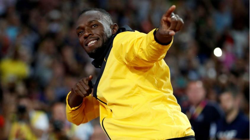 [VIDEO] La divertida carrera de Usain Bolt en un vuelo de gravedad cero