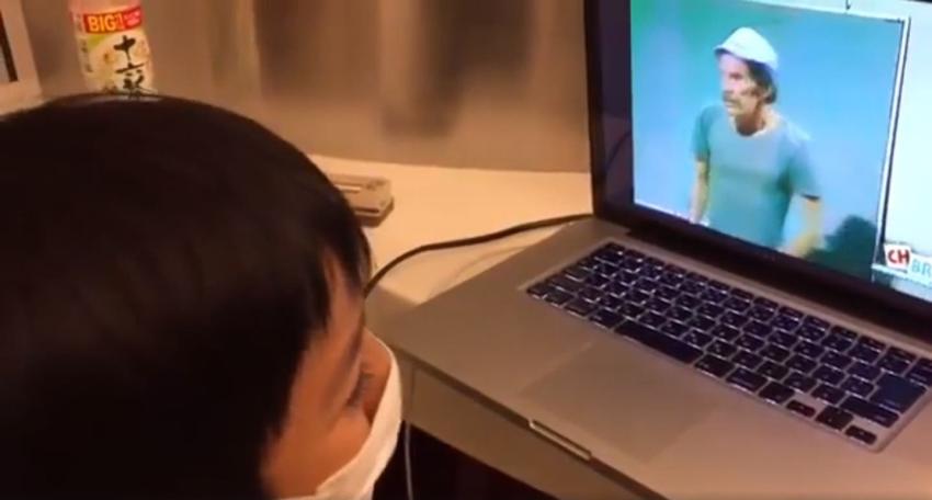 [VIDEO] La reacción de un niño japonés al ver "El Chavo del Ocho"