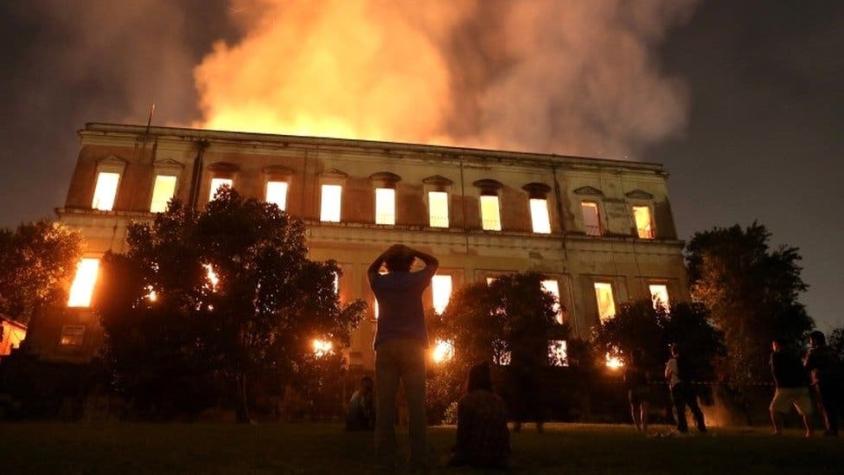 ¿Qué causó el incendio en el Museo Nacional de Brasil?