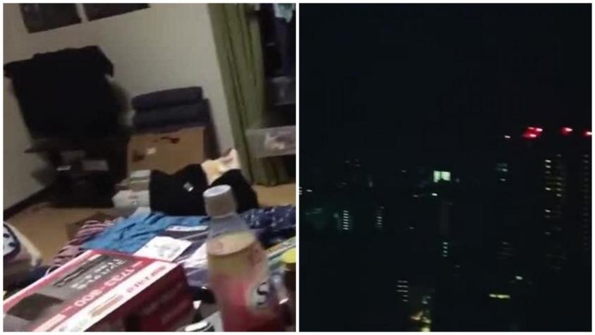 Los videos que muestran cómo se vivió el sismo 6,6 Richter en Japón
