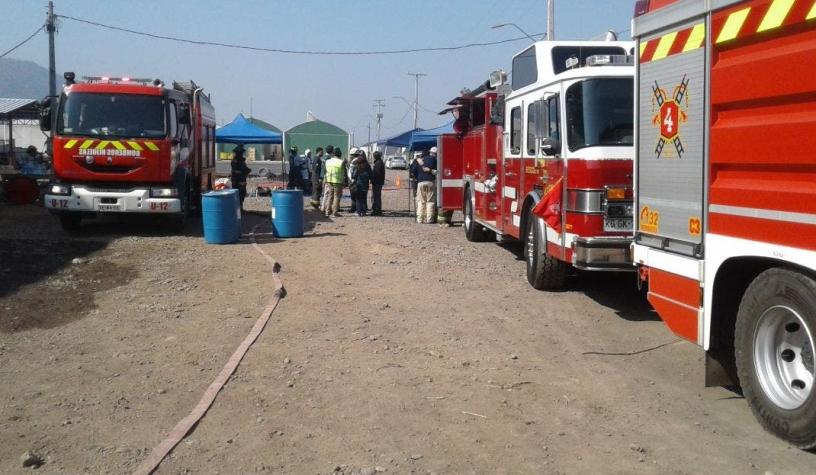 Fuga de ácido nítrico provoca evacuación en vivero ubicado en Hijuelas
