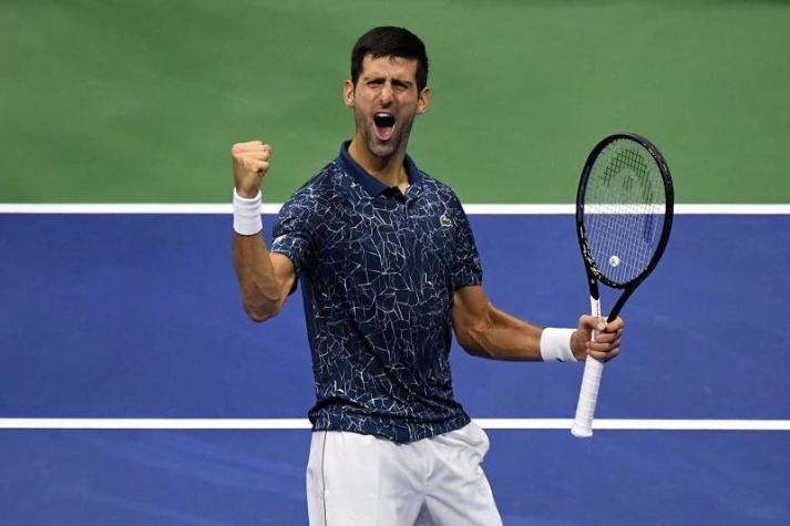 Djokovic vence en tres sets a Nishikori y enfrentará a Del Potro en la final del US Open