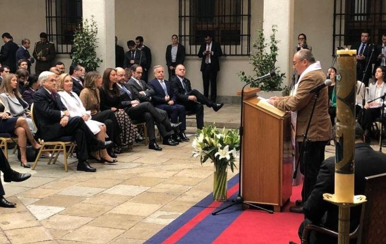 Piñera encabeza acto ecuménico en La Moneda a 45 años del Golpe de Estado