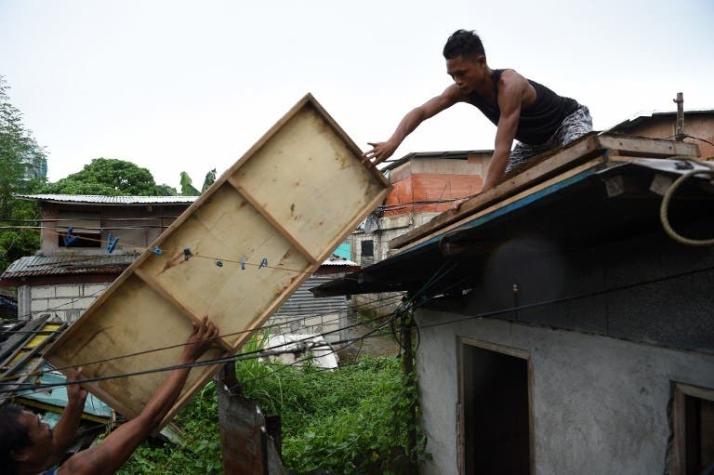 Más de mil evacuados en Filipinas por la llegada del súper tifón Mangkhut