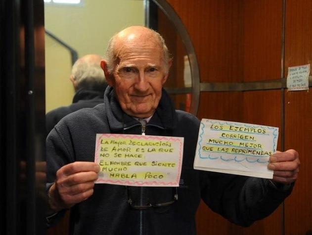 [FOTOS] La particular forma en que un hombre de 83 años inspira a sus vecinos en Argentina