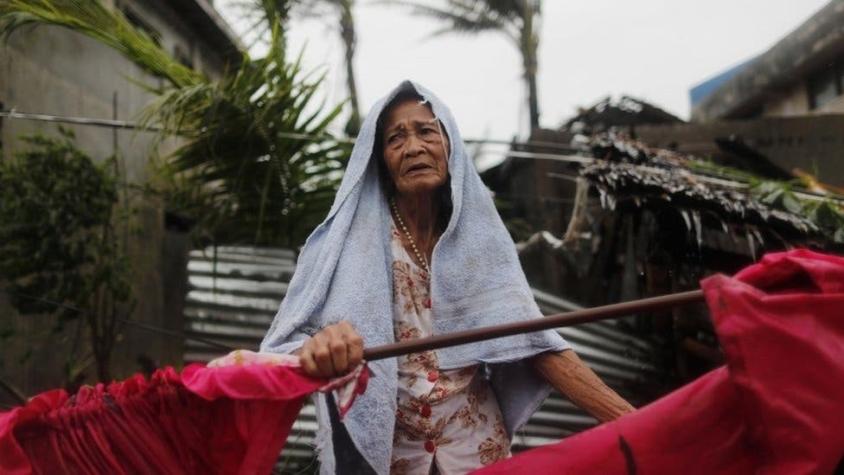Supertifón Mangkhut: la destrucción del "ciclón más fuerte" del año tras tocar tierra en Filipinas