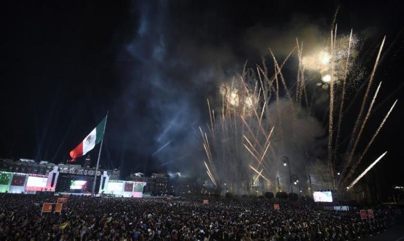 [FOTOS] México celebra su independencia con tradicional "Grito de Dolores"