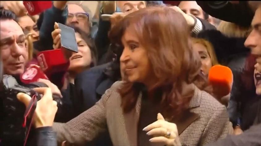 [VIDEO] Cristina Fernández: molesta y procesada