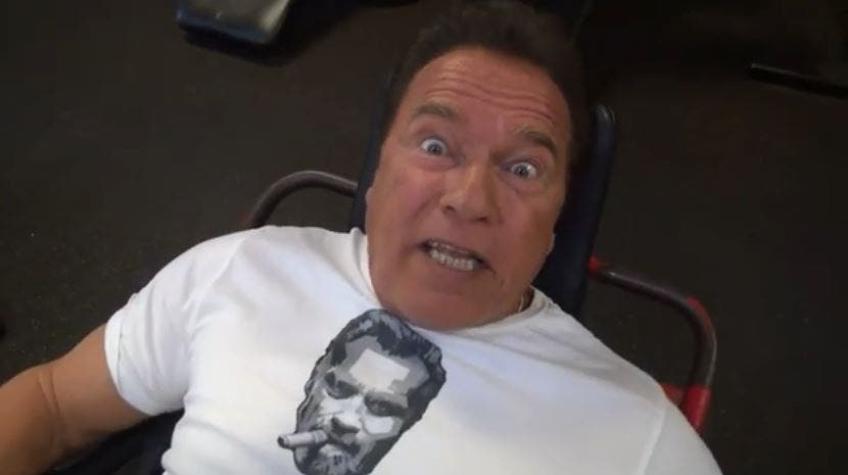[VIDEO] La brutal preparación de Arnold Schwarzenegger para "Terminator 6"