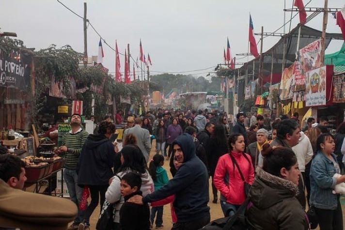 Fiestas Patrias: Fondas se extenderían hasta el sábado en Valparaíso por sistema frontal