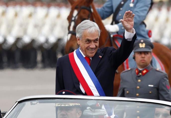 Presidente Piñera realiza positiva evaluación de la Parada Militar 2018