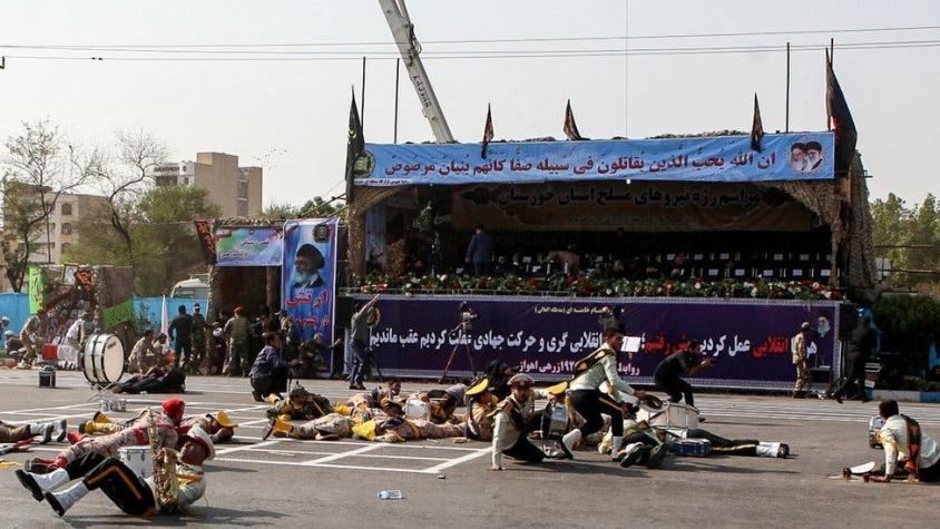 Varios muertos en un ataque contra un desfile militar en Irán