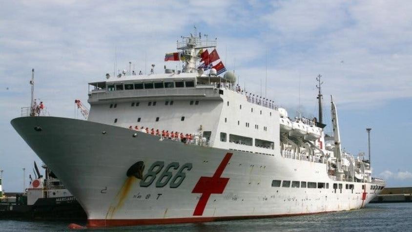 Crisis en Venezuela: atraca en La Guaira buque hospital de China para brindar servicios de salud