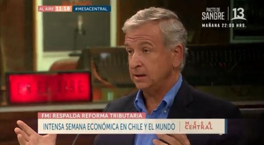 [VIDEO] Ministro de Hacienda y economía chilena: "Estamos creciendo más que los países del Pacífico"