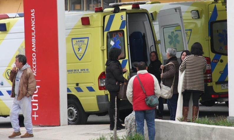 Niño de 3 años en estado grave tras caer desde tercer piso en Iquique