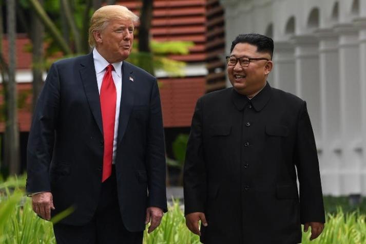 Trump dice que él y Kim Jong Un "están enamorados"