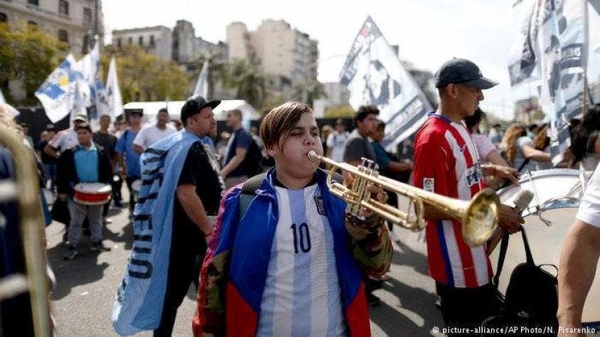 La tensión marca el inicio de la huelga nacional en Argentina