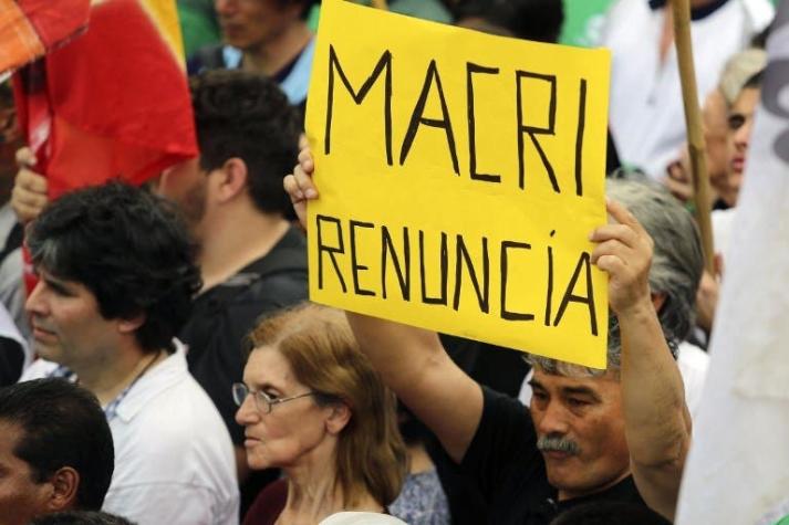 Argentinos inician nuevo paro general en plena crisis económica