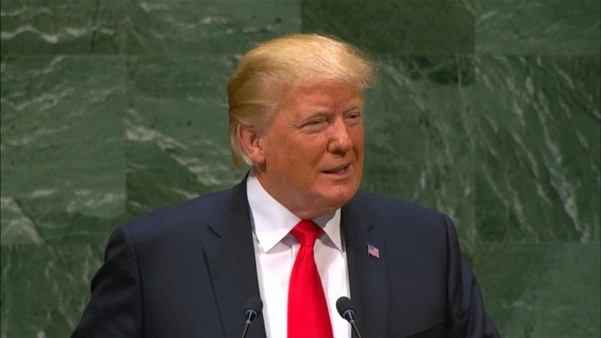 [VIDEO] Trump saca risas en discurso de la ONU