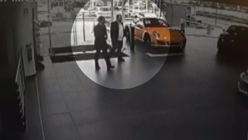 [VIDEO] Probaba autos de lujo y se los robaba