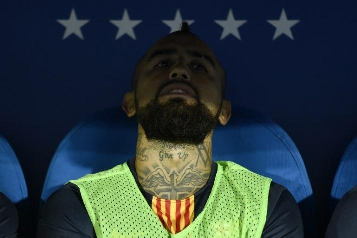 "Lo mejor del equipo": La reacción de los hinchas del Barça al partido de Arturo Vidal