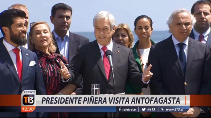 [VIDEO] Piñera a días del fallo de La Haya: "Chile espera con tranquilidad"