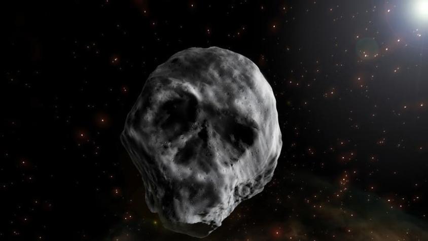 [VIDEO] El extraño asteroide con forma de calavera que fue destacado por la NASA