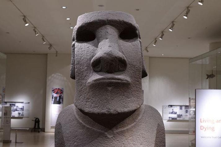 Museo Británico recibirá a grupo rapanui que exige devolución de moái
