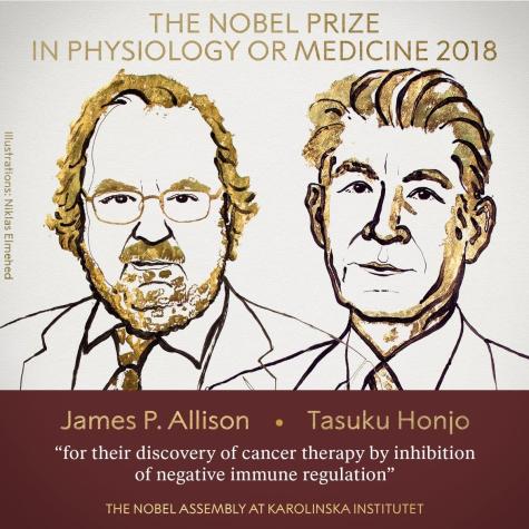 Premio Nobel de Medicina 2018 recae en investigadores de terapias contra el cáncer