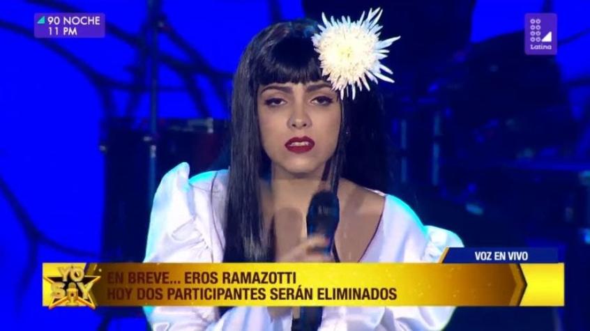 [VIDEO] Imitadora venezolana de Mon Laferte la rompe en Perú: llega a semana final de programa de TV