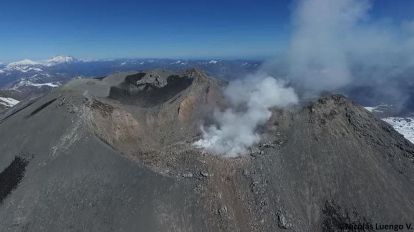 [VIDEO] Estudiante de geología obtuvo impactante registro del volcán Nevados de Chillán