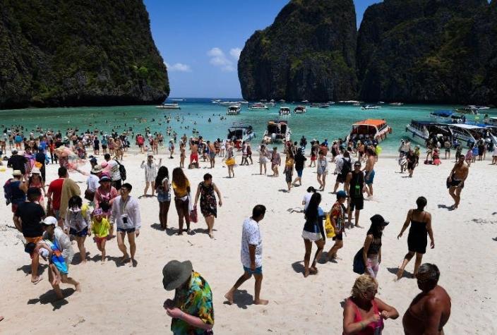 Cierran indefinidamente la playa tailandesa que se hizo famosa por una película de Leonardo DiCaprio