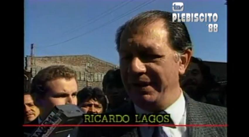 [VIDEO] Así fue la votación de Ricardo Lagos para el Plebiscito '88