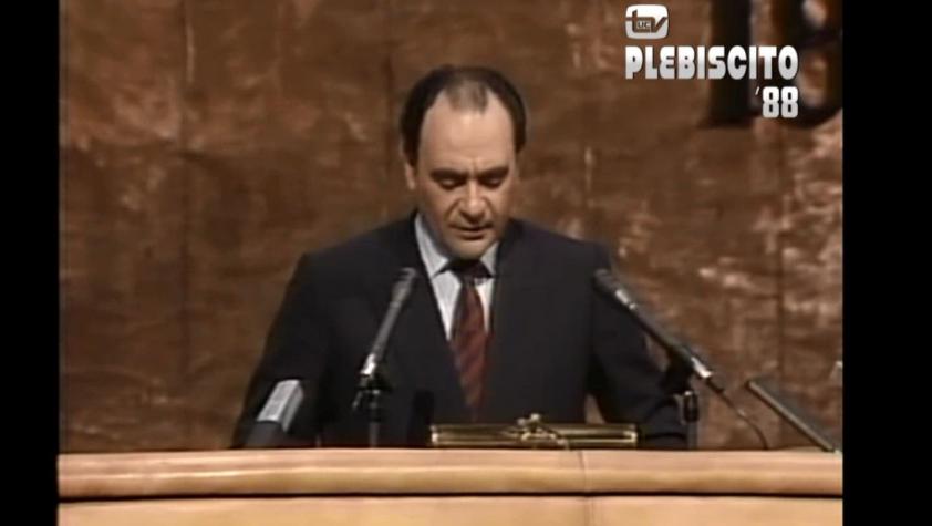 [VIDEO] Plebiscito '88: revisa el primer cómputo del proceso